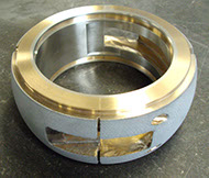 realizzazione cuscinetti in metallo bianco