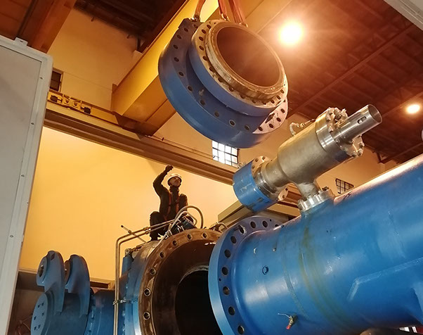 manutenzione centrale idroelettrica