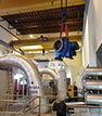 manutenzione valvola centrale idroelettrica