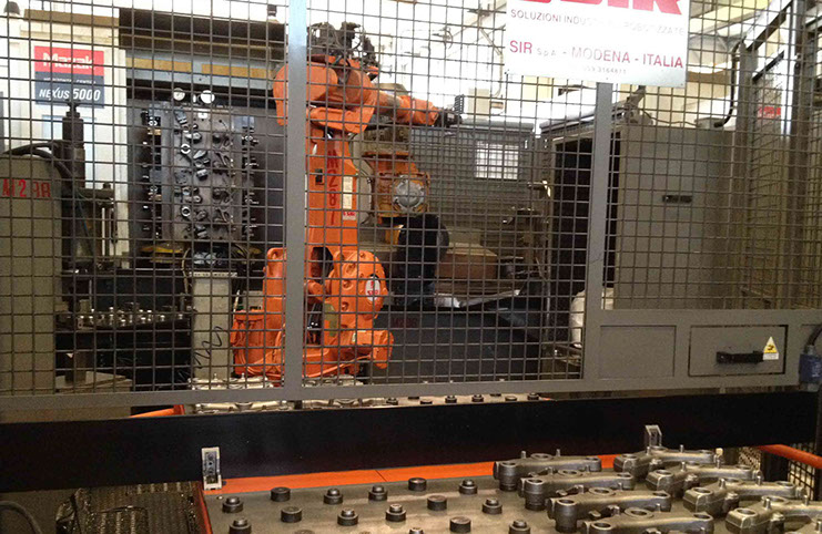 manutenzione programmazione PLC robot