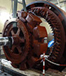manutenzione alternatore centrale idroelettrica