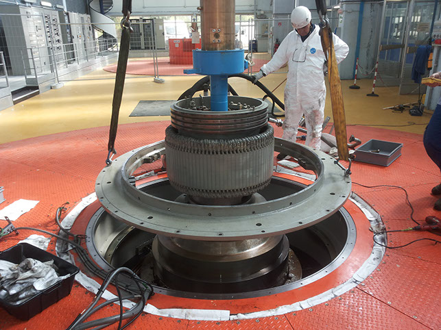 manutenzione centrale idroelettrica