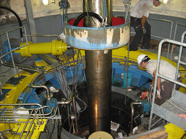 manutenzione centrale idroelettrica