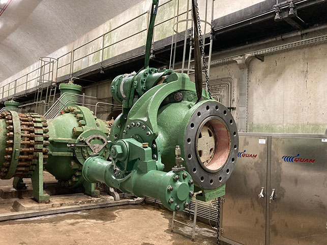 manutenzione centrale idroelettrica